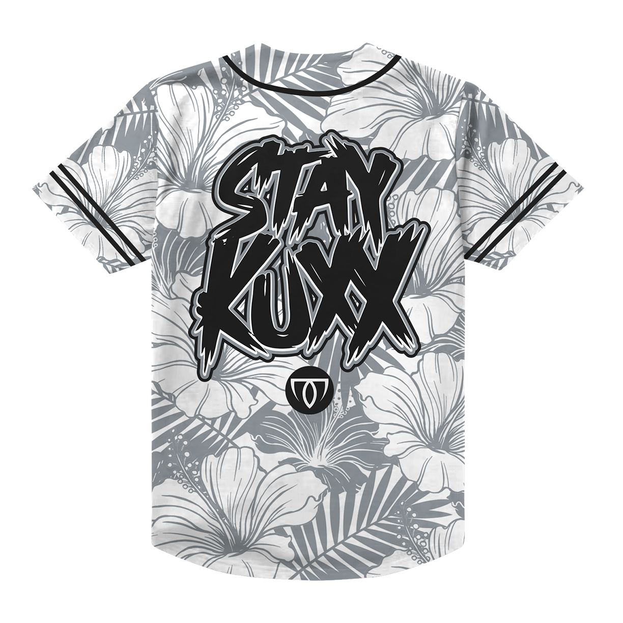 STAY KUXX BASEBALL TEE - WHITE