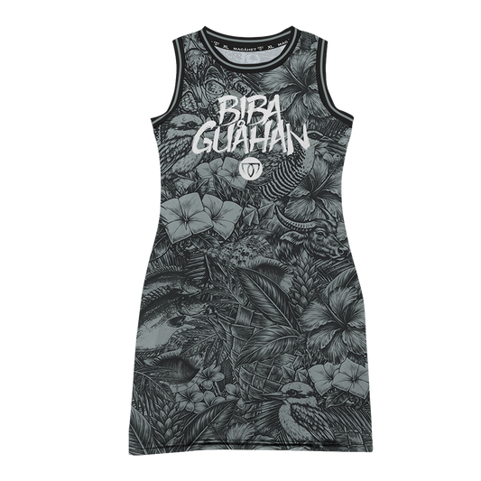 BIBA GUAHAN JERSEY DRESS - GREY