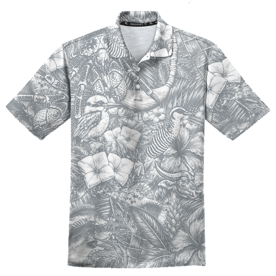 BIBA GUAHAN POLO - WHITE