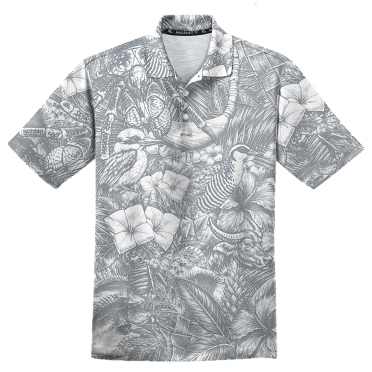 BIBA GUAHAN POLO - WHITE