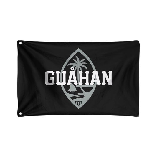 GUÅHAN - FLAG/BANNER - BLK