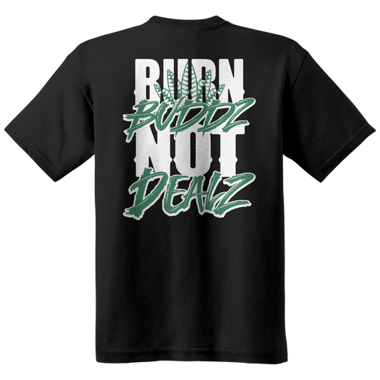 BURN BUDDZ TEE - BLACK