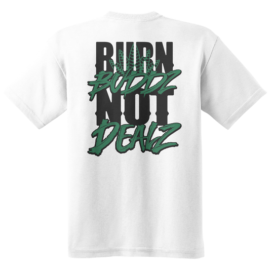 BURN BUDDZ TEE - WHITE