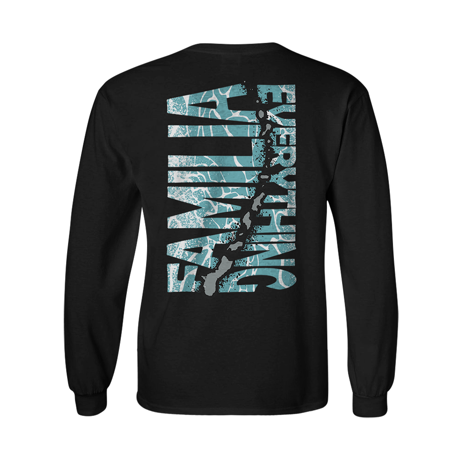 FAMILIA OVER EVERYTHING - L/S - BLK