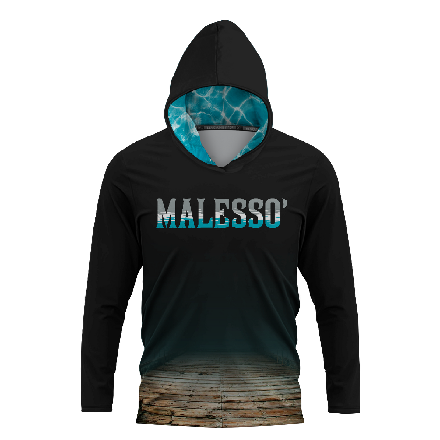 MALESSO' - L/S HOODED DRI FIT