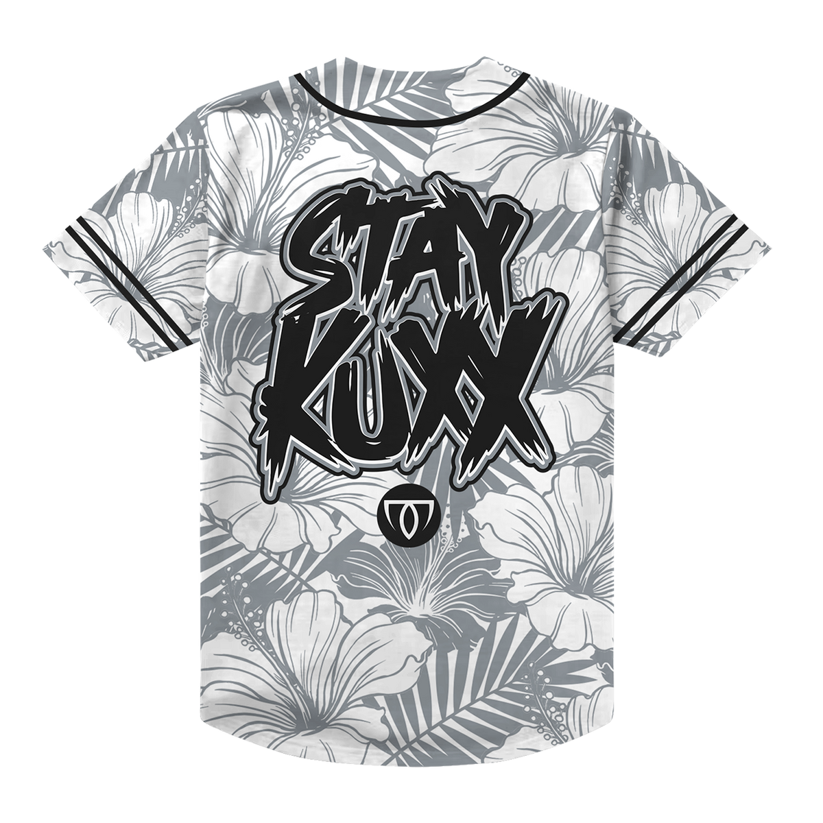 STAY KUXX BASEBALL TEE - WHITE