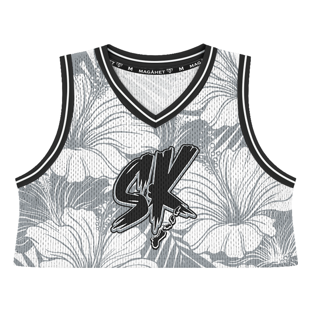 STAY KUXX CROP TOP - WHT