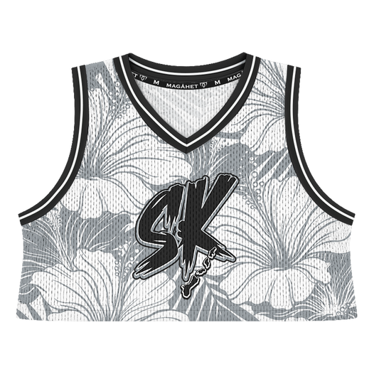 STAY KUXX CROP TOP - WHT