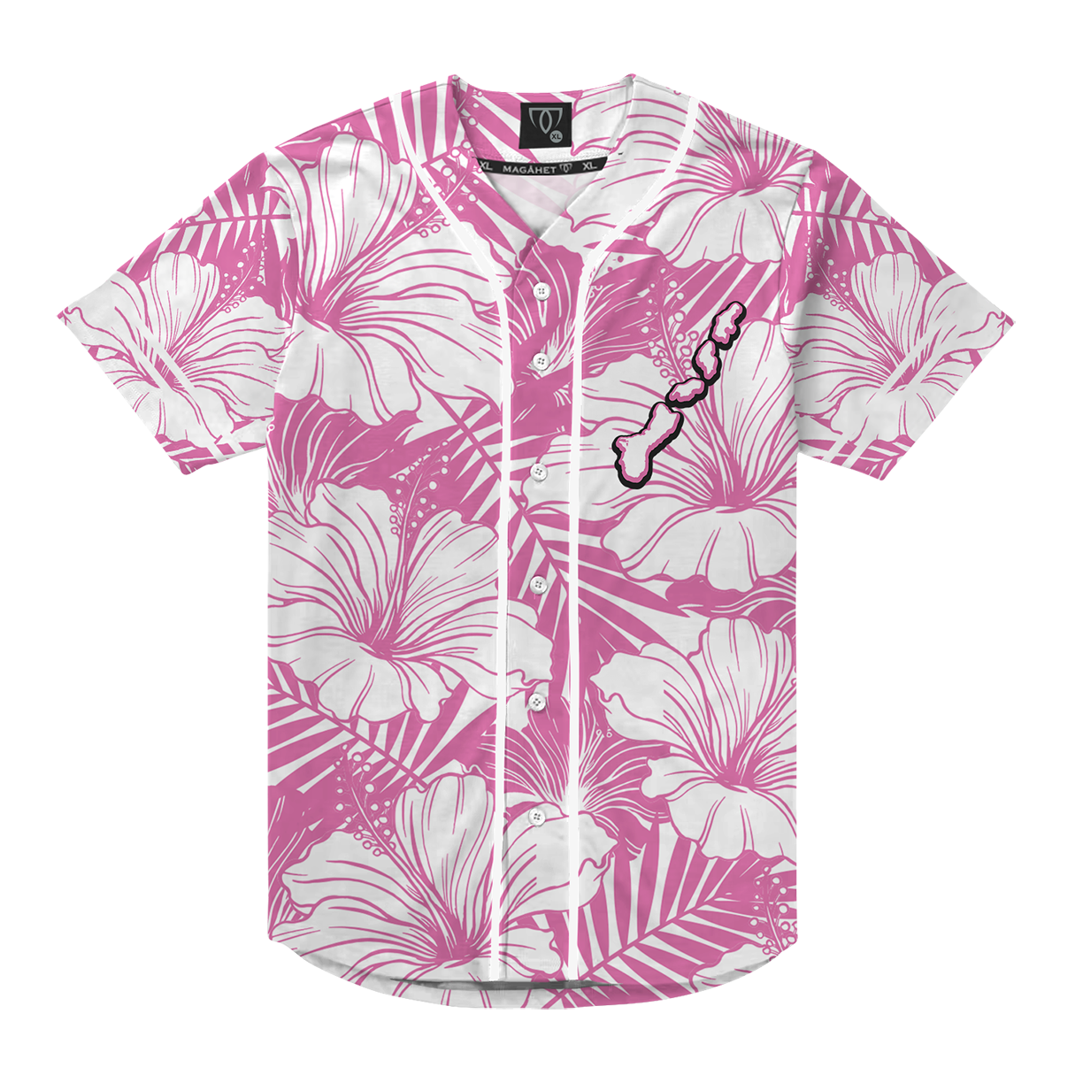 STAY KUXX BASEBALL TEE - PINK