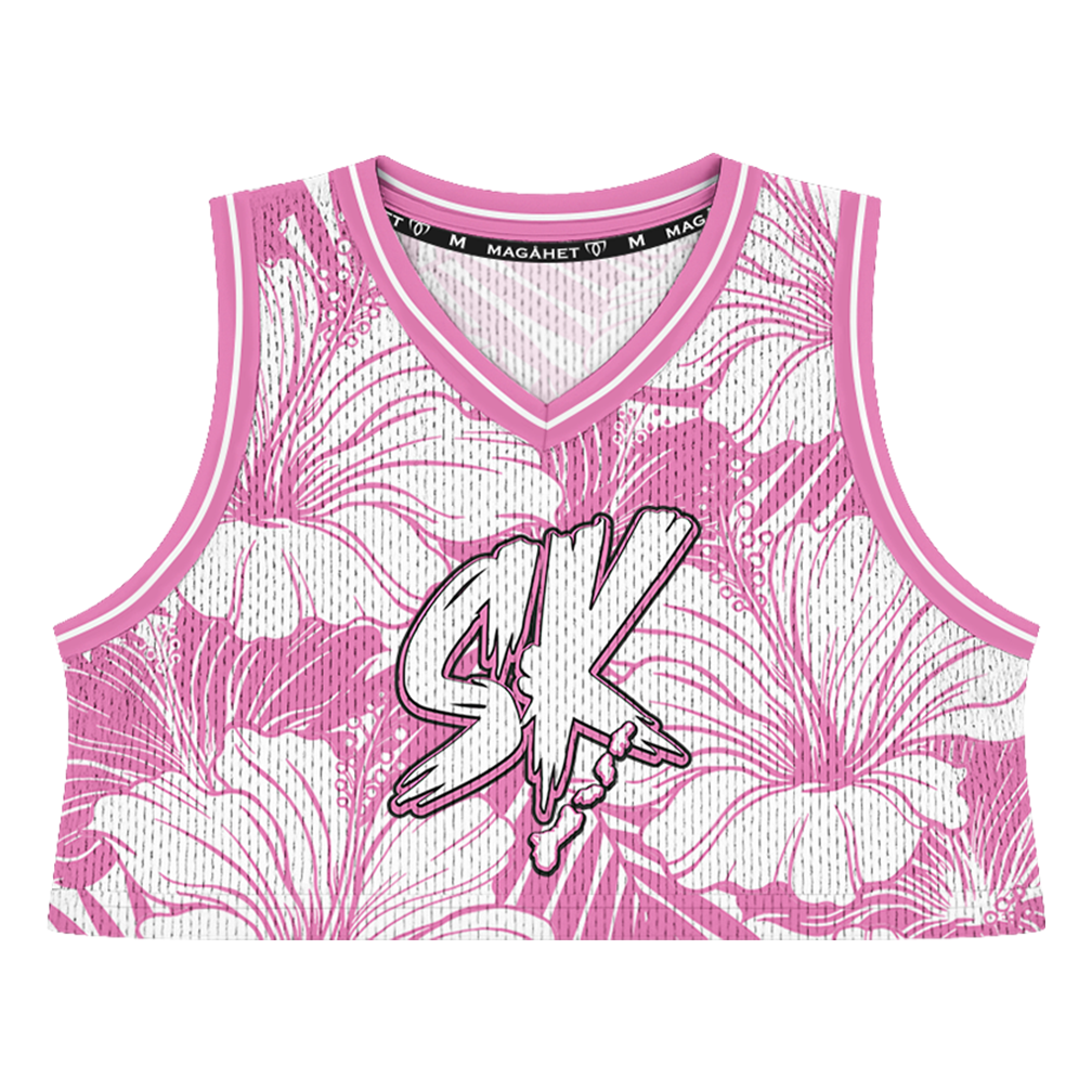 STAY KUXX CROP TOP - PINK