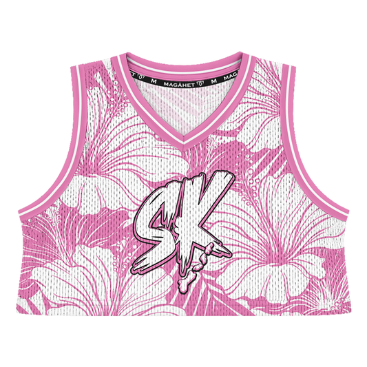 STAY KUXX CROP TOP - PINK