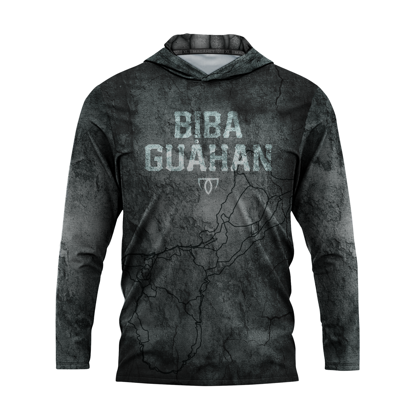 BIBA GUÅHAN - L/S HOODED DRI FIT