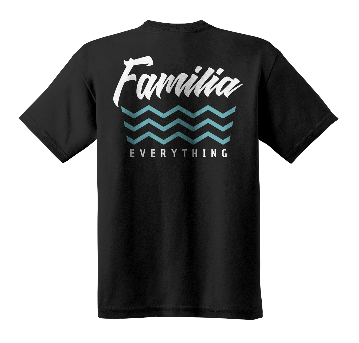 FAMILIA OVER EVERYTHING TEE - BLK